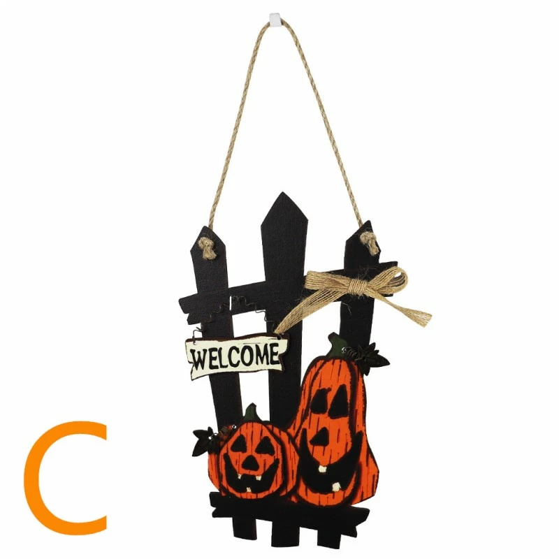 Etaya Welcome House Garland Door Hanger Decoration Supplies For Halloween - Image 6
