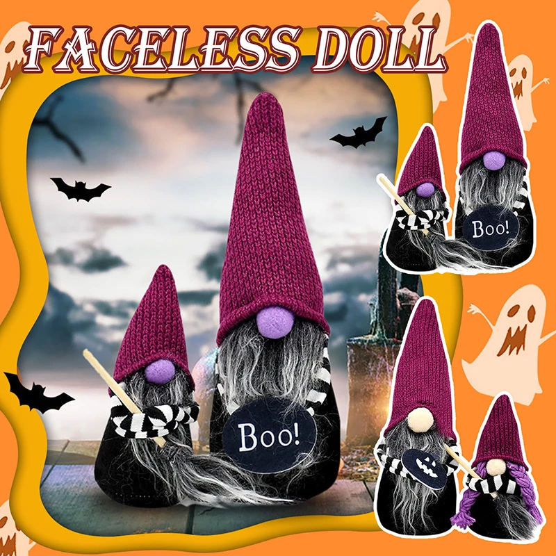 Etaya Magic Broom Dwarf Ornaments Halloween Party Atmosphere Props - Image 4
