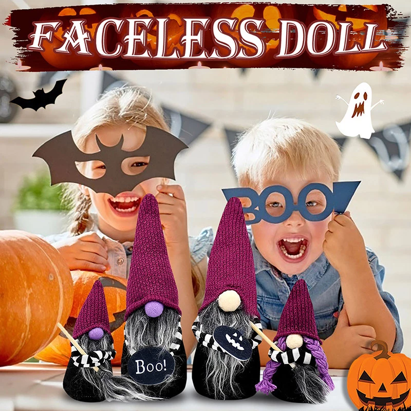 Etaya Magic Broom Dwarf Ornaments Halloween Party Atmosphere Props - Image 3