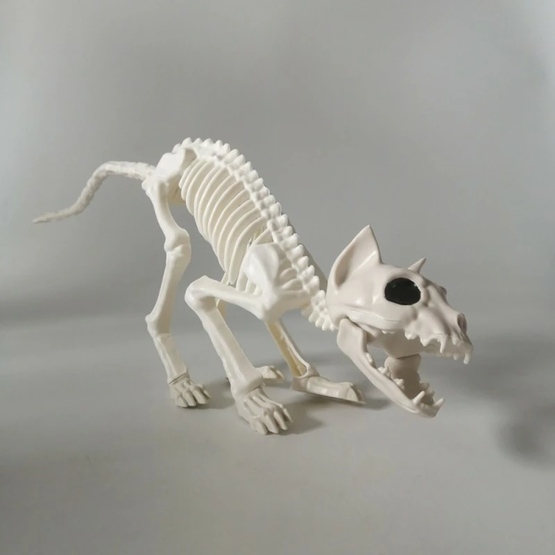 Etaya Halloween Layout Props Skeleton Horror Animal Skeleton - Image 9