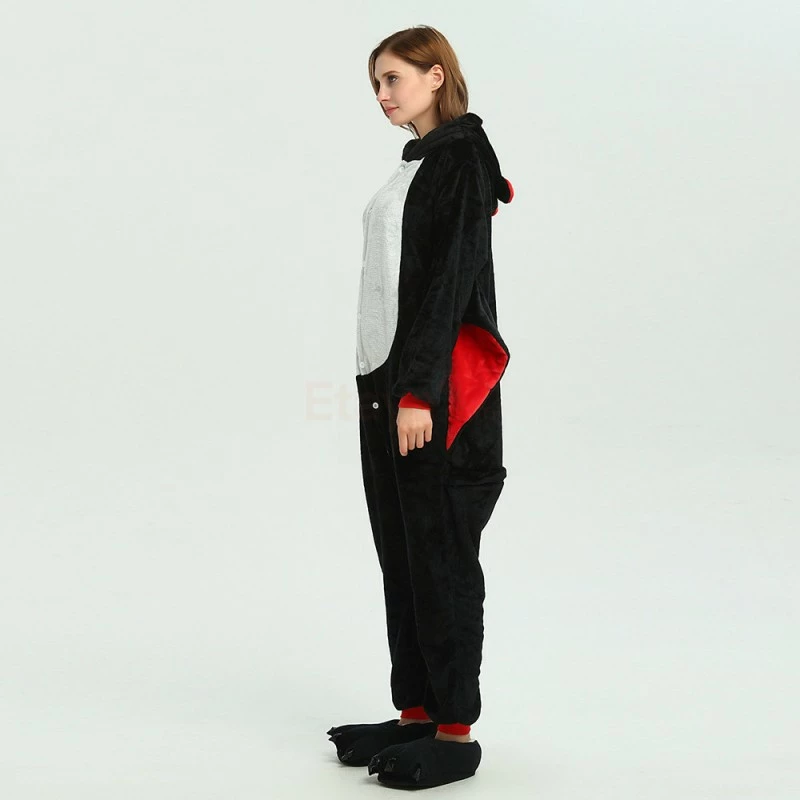 Etaya Animal Costume Bat Kigurumi Onesies Pajamas For Adult - Image 3
