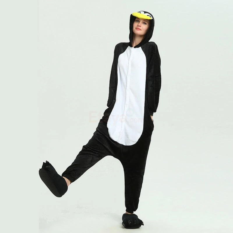 Etaya Penguin Kigurumi Onesies Pajamas Animal Onesies For Adult - Image 7
