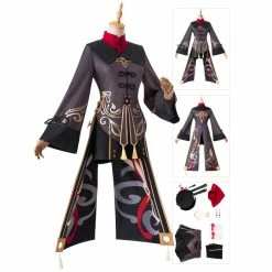 Etaya Hu Tao Cosplay Costumes Game Genshin Impact Suit