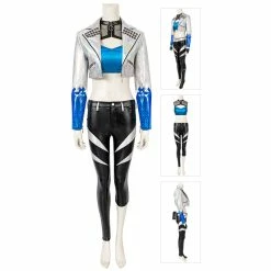 Etaya LOL KDA Akali Cosplay Costumes League Of Legends Suit