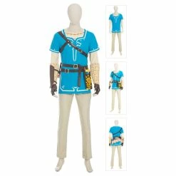Etaya Link Costume The Legend Of Zelda: Breath Of The Wild Cosplay Suits