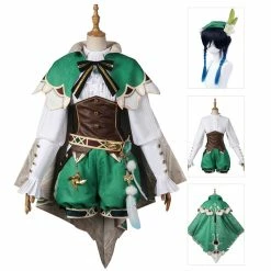 Etaya Genshin Impact Venti Game Cosplay Costumes