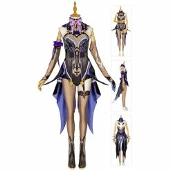 Etaya Fischl Cosplay Costumes Game Genshin Impact Suit