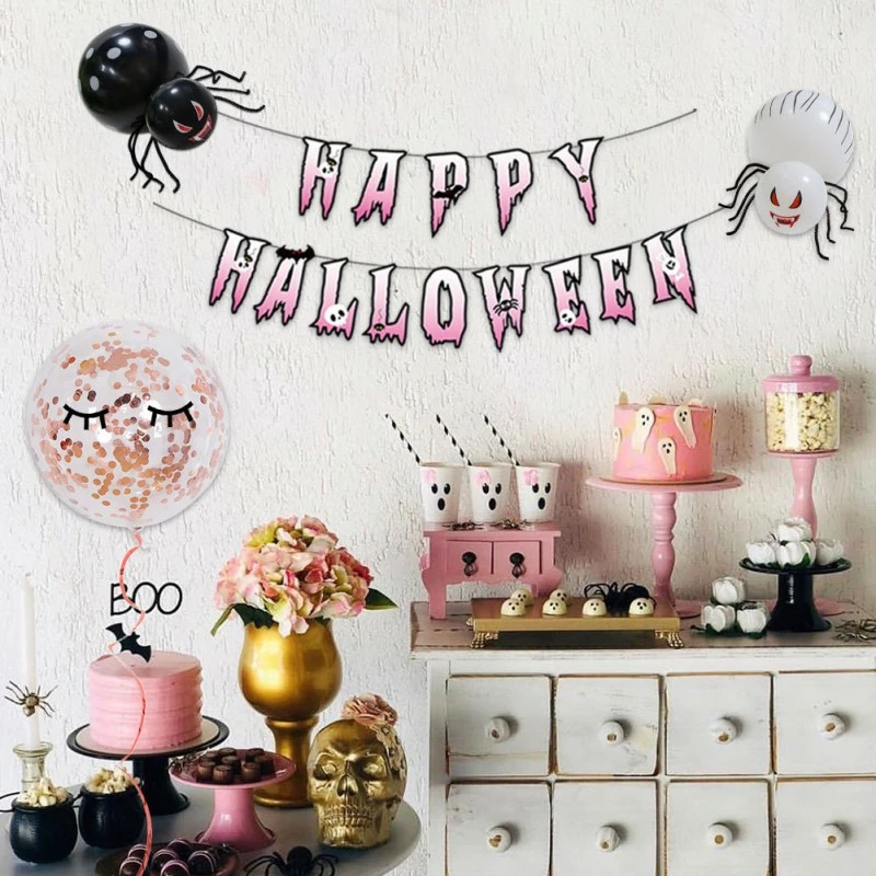 Etaya Balloon Set Halloween Party Scene Decoration Balloon Decoration Props