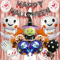 Etaya Halloween Scene Decoration Props Aluminum Balloons