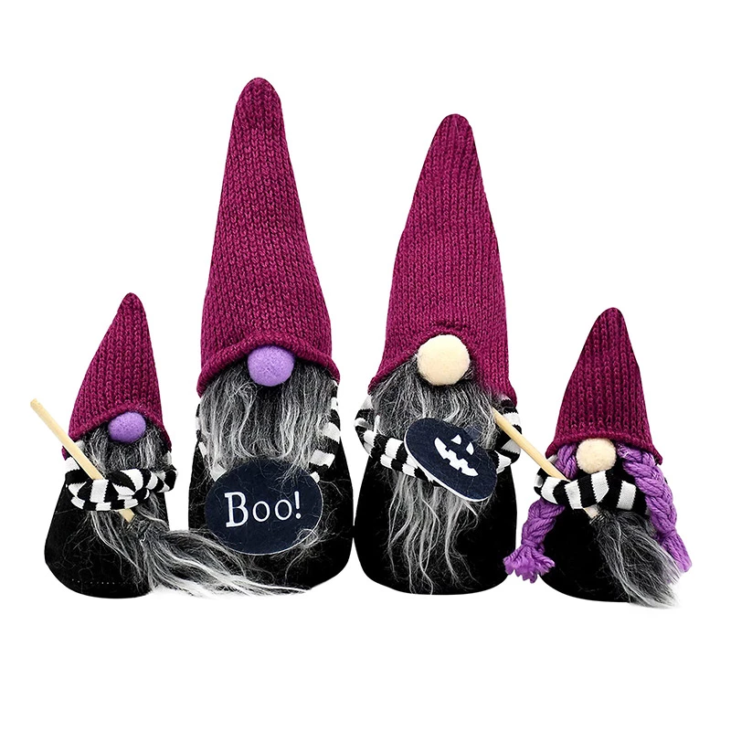 Etaya Magic Broom Dwarf Ornaments Halloween Party Atmosphere Props