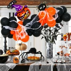 Etaya Balloon Chain Decoration Supplies Halloween Party Theme Series