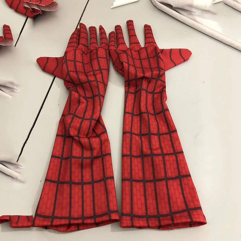 Etaya Spiderman Gloves Cosplay Props Gloves For Halloween Party