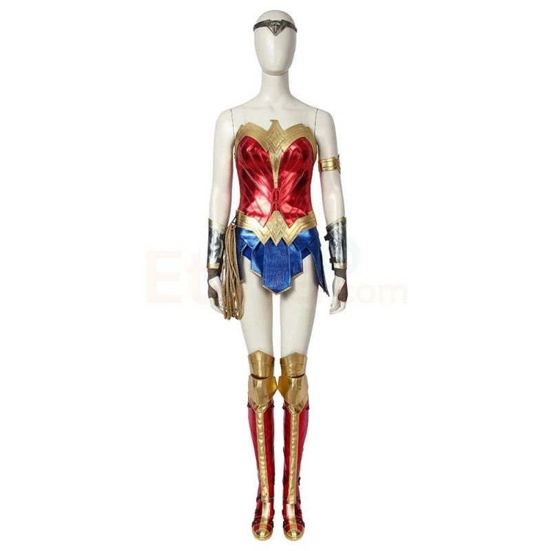 Etaya Wonder Woman 1984 Diana Prince Cosplay Costumes Outfit - Image 2