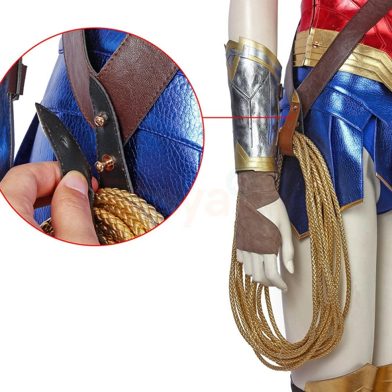 Etaya Wonder Woman 1984 Diana Prince Cosplay Costumes Outfit - Image 10
