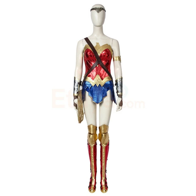 Etaya Wonder Woman 1984 Diana Prince Cosplay Costumes Outfit - Image 12
