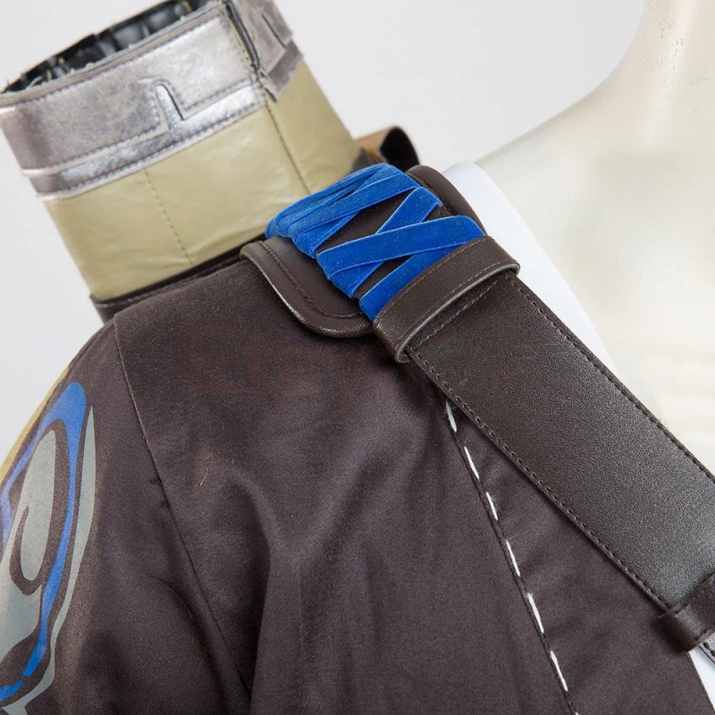 Etaya Shimada Hanzo Costume Top Level Overwatch Cosplay Suits - Image 9