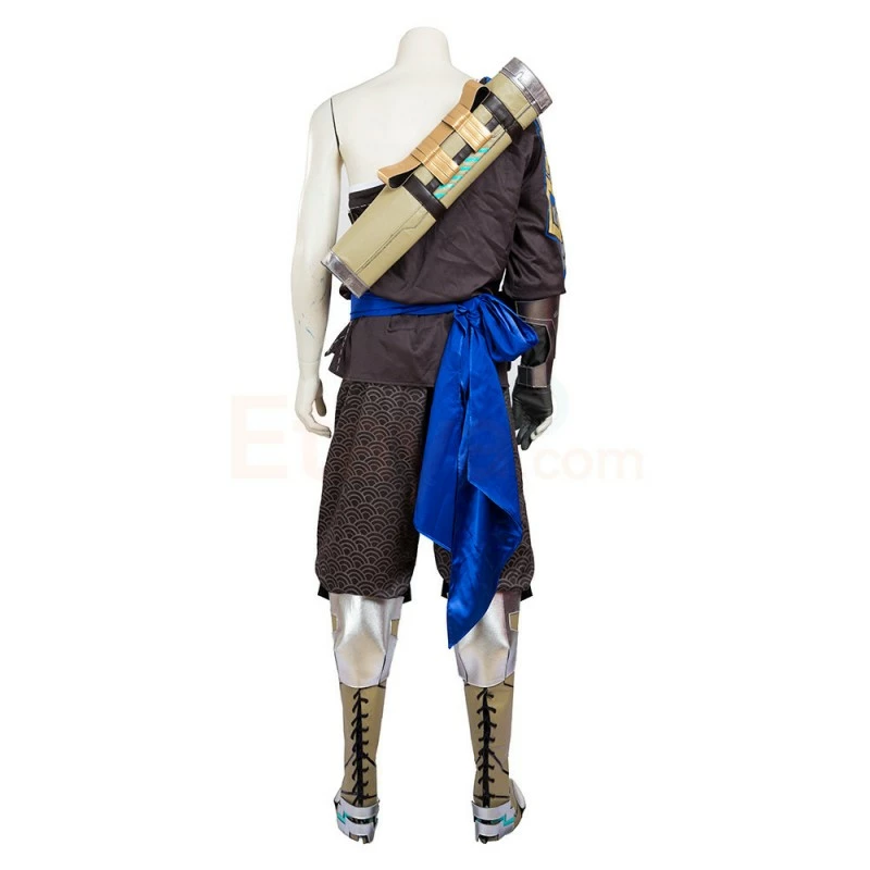 Etaya Shimada Hanzo Costume Top Level Overwatch Cosplay Suits - Image 3