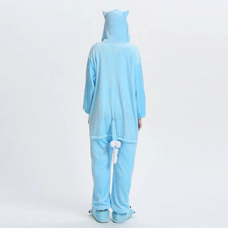Etaya Blue Cat Kigurumi Animal Onesie Pajama Costumes For Adult - Image 5