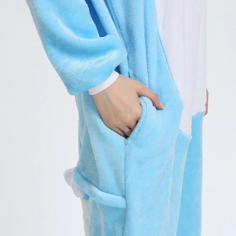 Etaya Blue Cat Kigurumi Animal Onesie Pajama Costumes For Adult - Image 15
