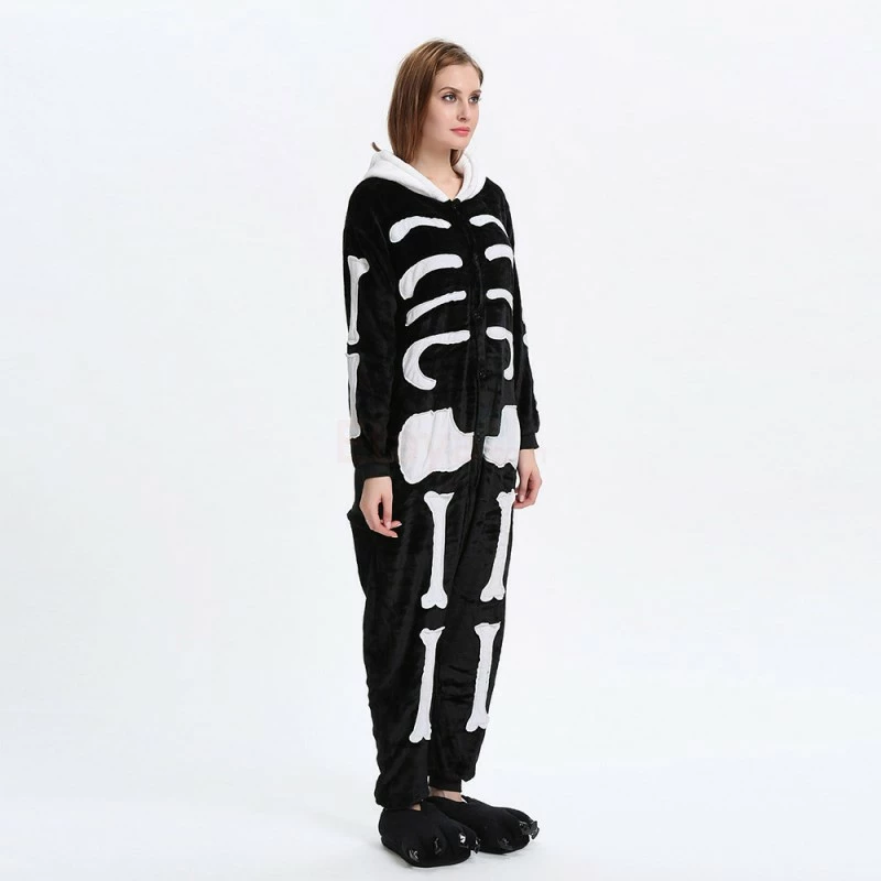 Etaya Skeleton Kigurumi Animal Onesie Pajama Costumes For Adult - Image 4