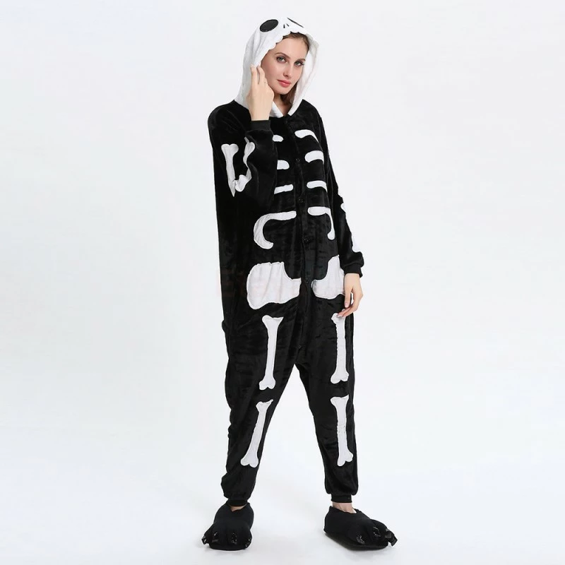 Etaya Skeleton Kigurumi Animal Onesie Pajama Costumes For Adult - Image 6