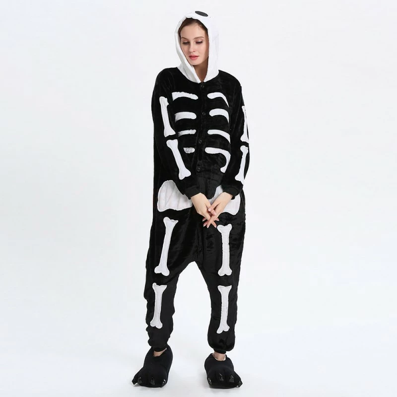 Etaya Skeleton Kigurumi Animal Onesie Pajama Costumes For Adult - Image 8