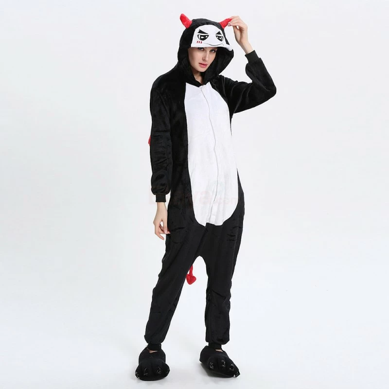 Etaya Devil Kigurumi Animal Onesie Pajama Costumes For Adult - Image 6