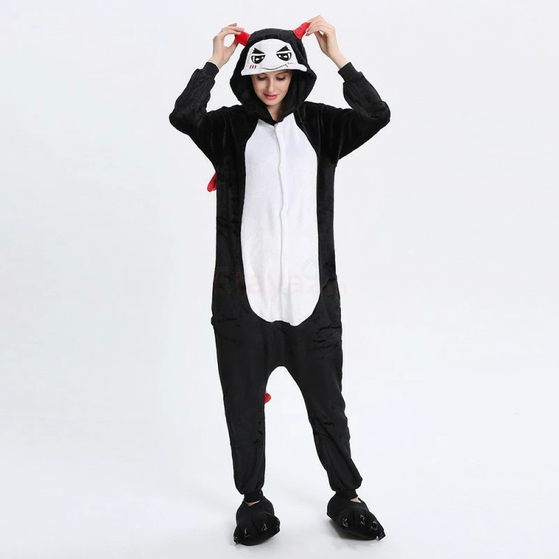 Etaya Devil Kigurumi Animal Onesie Pajama Costumes For Adult - Image 7