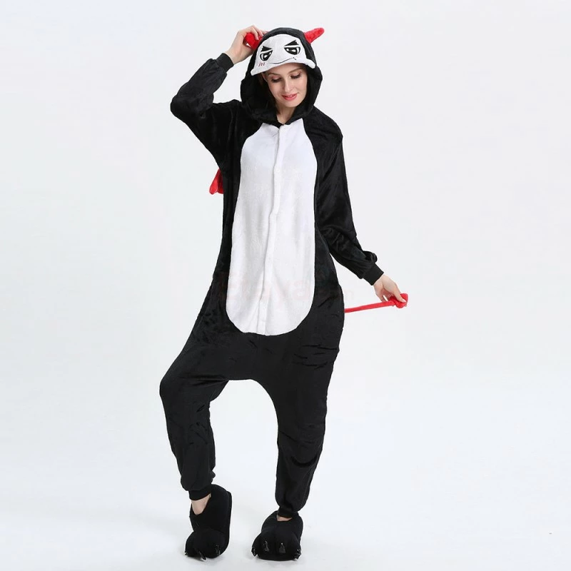 Etaya Devil Kigurumi Animal Onesie Pajama Costumes For Adult - Image 9