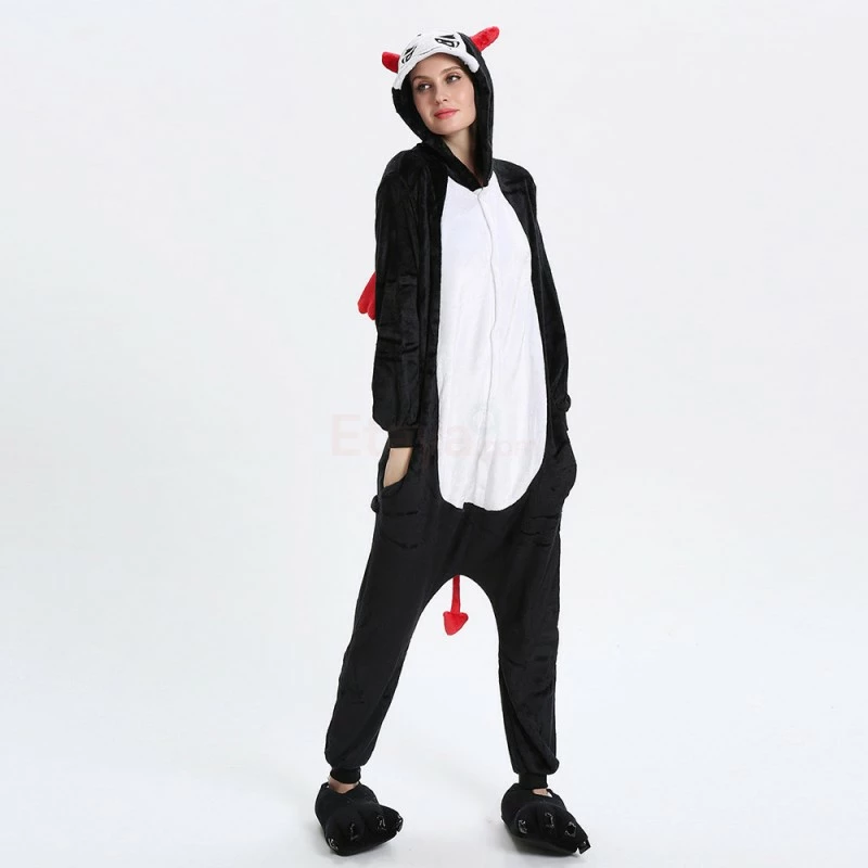 Etaya Devil Kigurumi Animal Onesie Pajama Costumes For Adult - Image 10