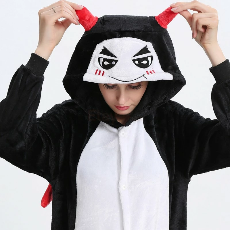 Etaya Devil Kigurumi Animal Onesie Pajama Costumes For Adult - Image 11