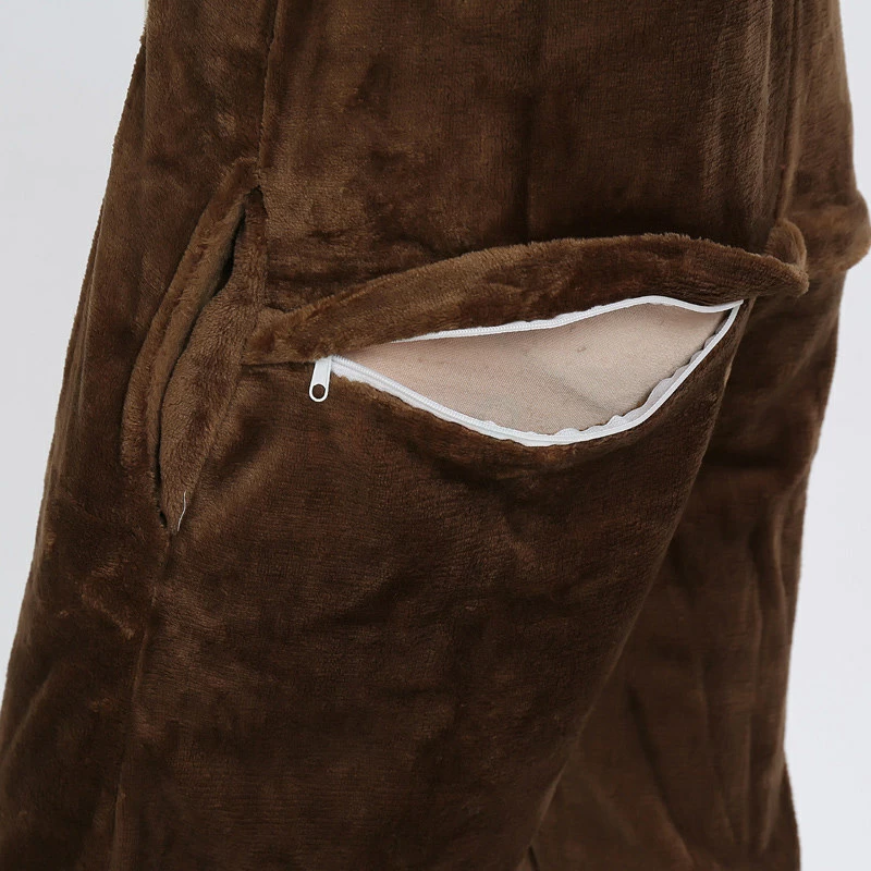 Etaya Chipmunk Kigurumi Animal Onesie Pajama Costumes For Adult - Image 17