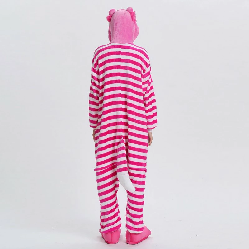 Etaya Cheshire Cat Kigurumi Animal Onesie Pajama Costumes For Adult - Image 5