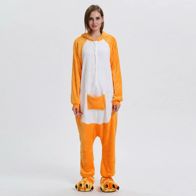 Etaya Kangaroo Kigurumi Animal Onesie Pajama Costumes For Adult - Image 2