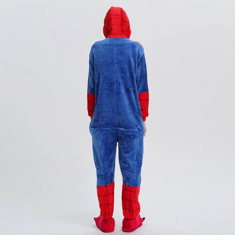 Etaya Spiderman Kigurumi Onesies Pajamas Animal Onesies For Adult - Image 5