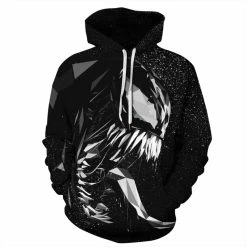 Etaya Black Venom Long Sleeeve Hoodies