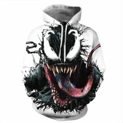 Etaya Venom Hoodie 3D Printed Venom Long Sleeeve Fashion Hoodies