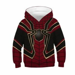 Etaya Kids Spiderman Hoodie Avengers Endgame Long Sleeve Sweatshirt