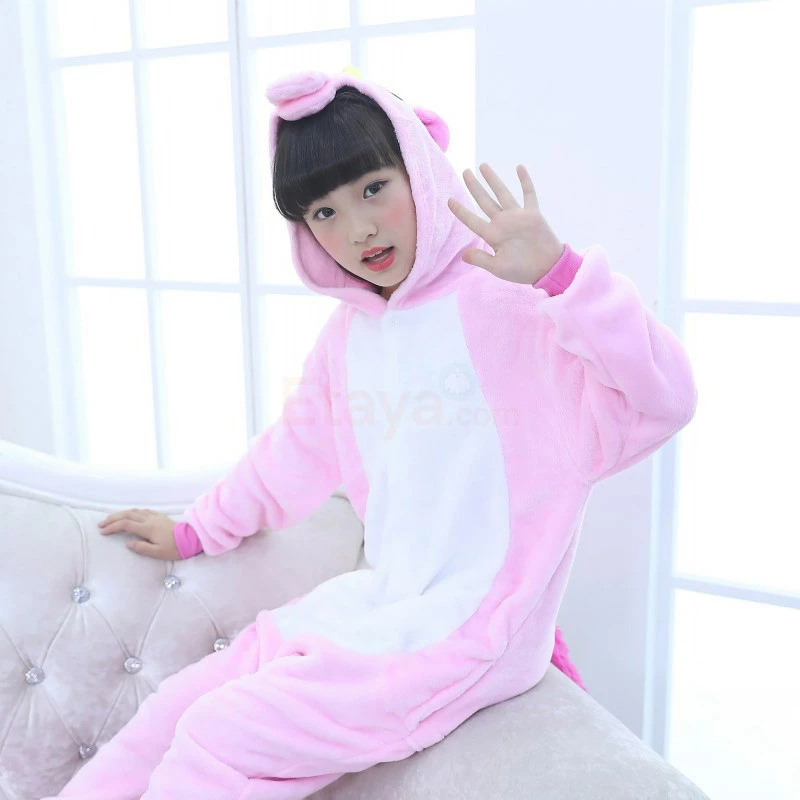 Etaya Kids Pajamas Pink Unicorn Onesies Pajamas Animal Onesies - Image 15