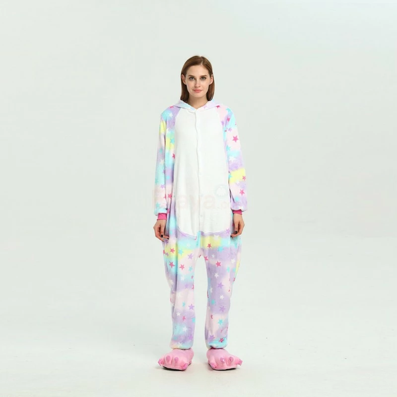 Etaya Stars Unicorn Kigurumi Onesies Pajamas Animal Onesies For Adult - Image 2