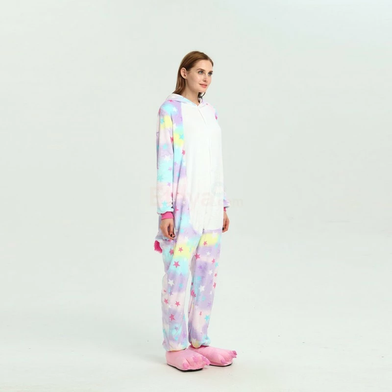 Etaya Stars Unicorn Kigurumi Onesies Pajamas Animal Onesies For Adult - Image 4