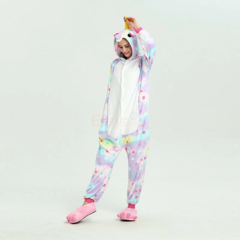 Etaya Stars Unicorn Kigurumi Onesies Pajamas Animal Onesies For Adult - Image 10