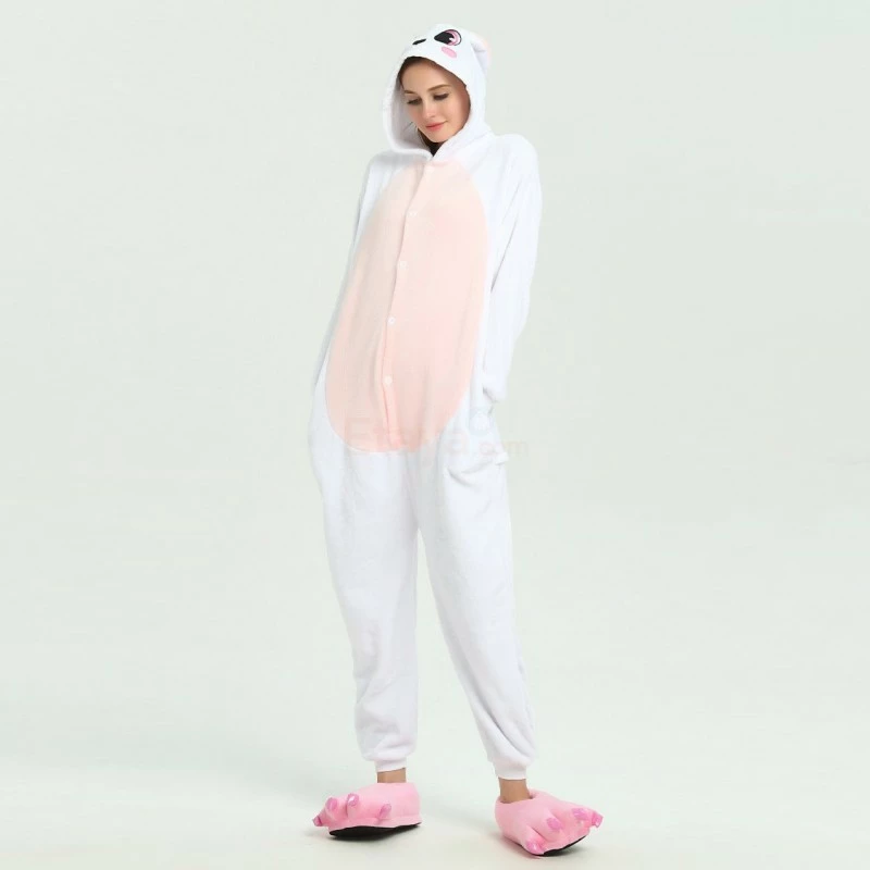 Etaya Pink Rabbit Kigurumi Onesies Pajamas Animal Onesies For Adult - Image 12