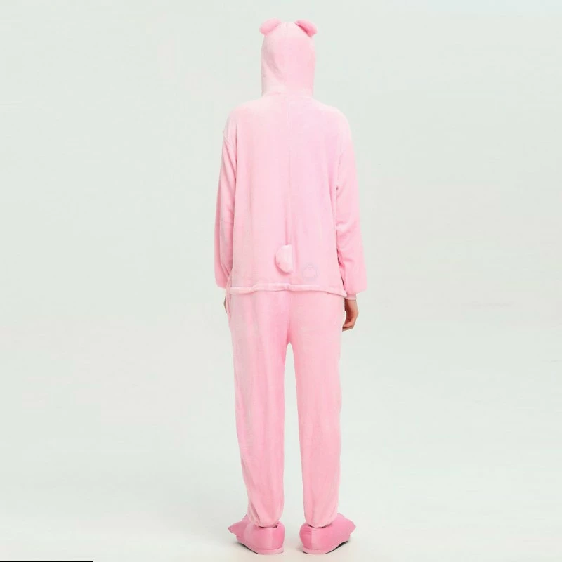 Etaya Pink Pig Kigurumi Animal Onesie Pajama Costumes For Adult - Image 5