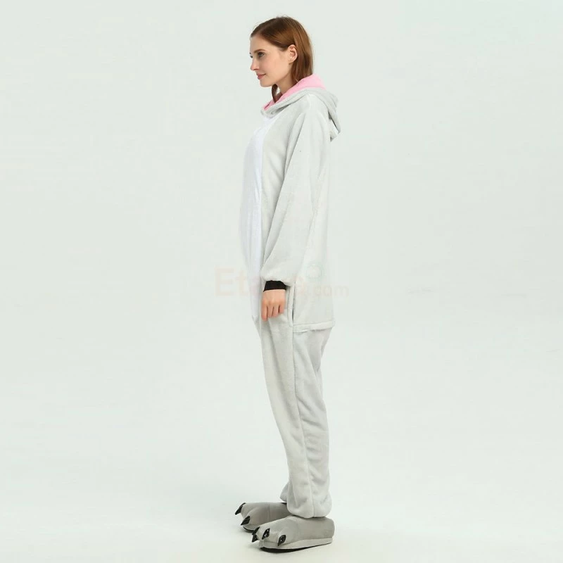 Etaya Black Koala Kigurumi Animal Onesie Pajama Costumes For Adult - Image 3