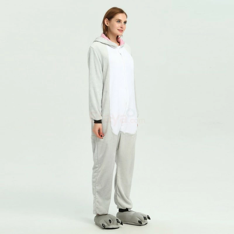 Etaya Black Koala Kigurumi Animal Onesie Pajama Costumes For Adult - Image 4