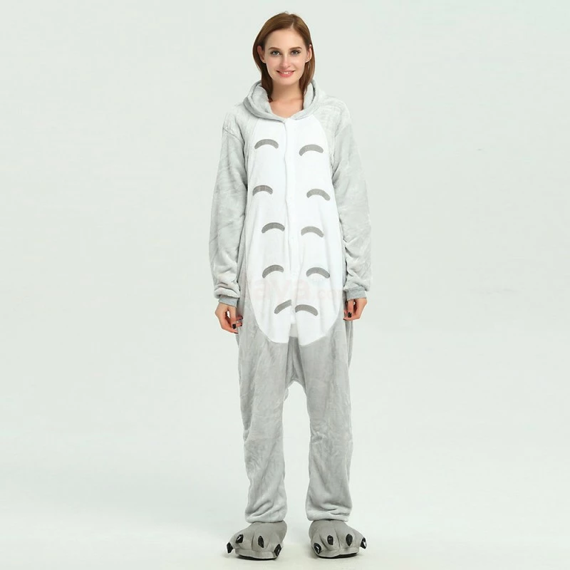 Etaya Totoro Kigurumi Animal Onesie Pajama Costumes For Adult - Image 2