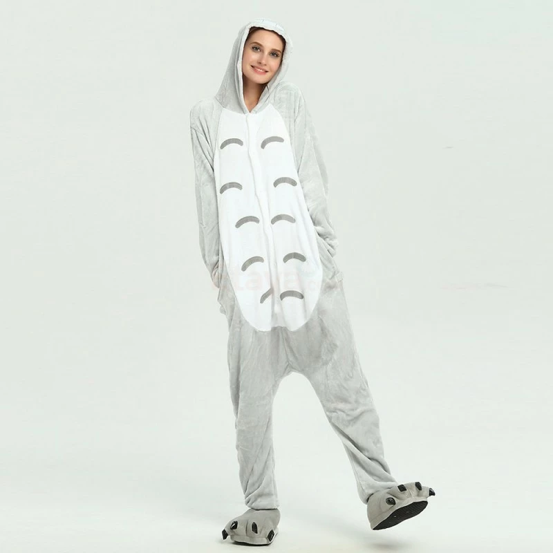 Etaya Totoro Kigurumi Animal Onesie Pajama Costumes For Adult - Image 6