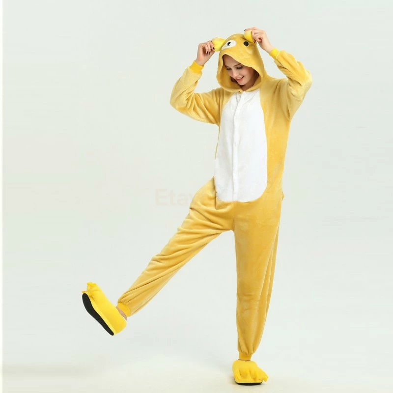 Etaya Rilakkuma Kigurumi Animal Onesie Pajama Costumes For Adult - Image 10