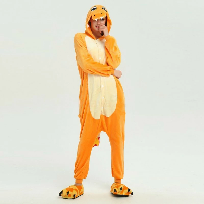 Etaya Fire Dragon Kigurumi Animal Onesie Pajama Costumes For Adult - Image 12